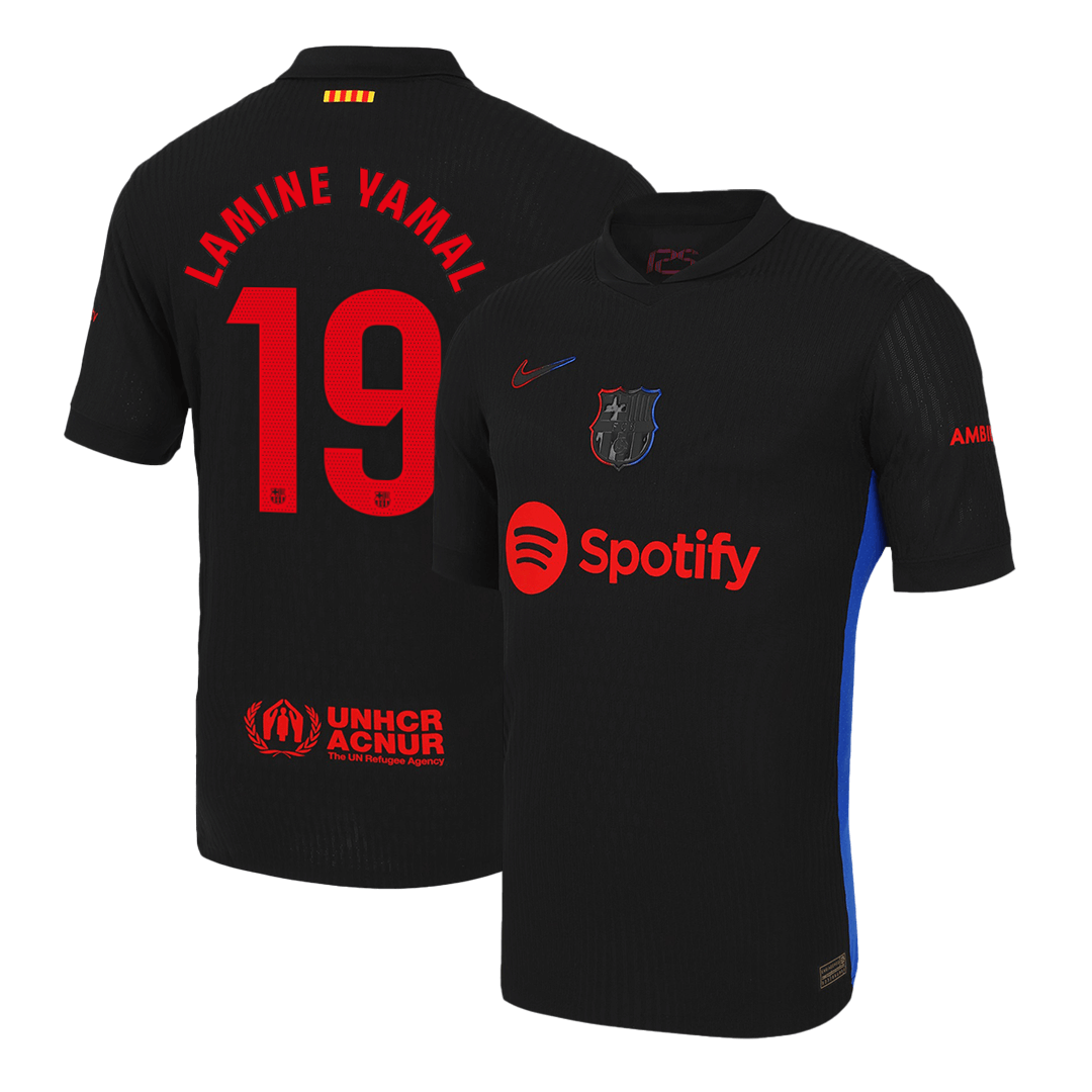 Barcelona Lamine Yamal Soccer Away Jersey 24/25 Men Shirt