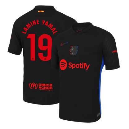 Barcelona Lamine Yamal Soccer Away Jersey 24/25 Men Shirt