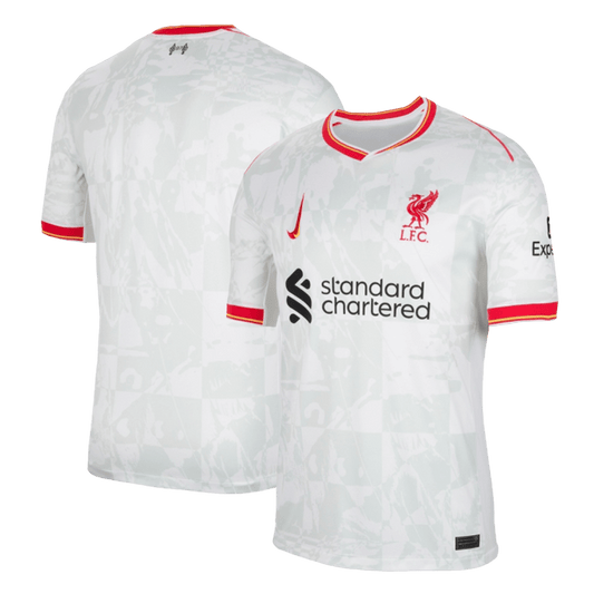 Liverpool Soccer Third Away Jersey 24/25 Men Shirt