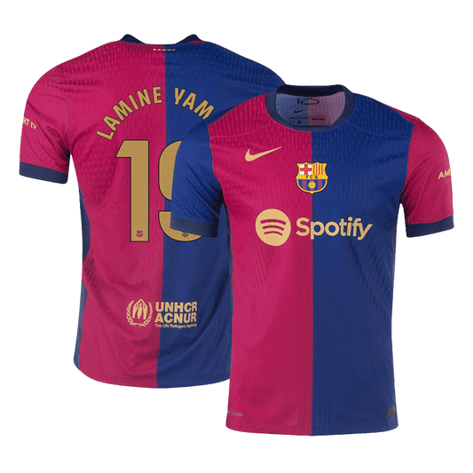 Barcelona Lamine Yamal Soccer Home Jersey 24/25 Men Shirt