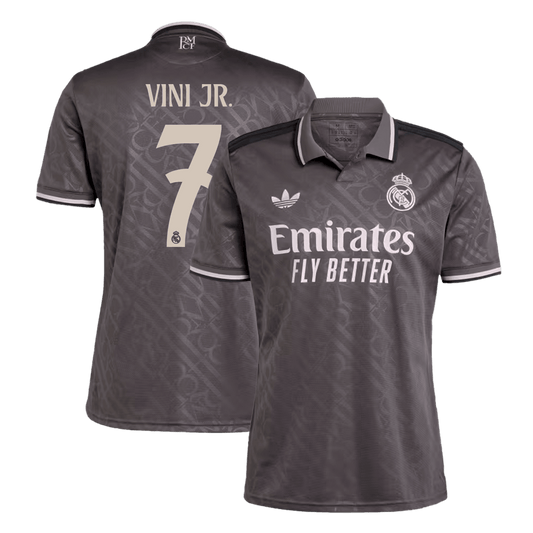 Real Madrid Vini Jr. Soccer Third Away Jersey 24/25 Men Shirt