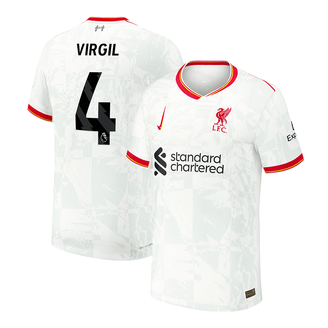 Liverpool Virgil Soccer Third Away Jersey 24/25 Men Shirt