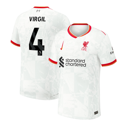 Liverpool Virgil Soccer Third Away Jersey 24/25 Men Shirt