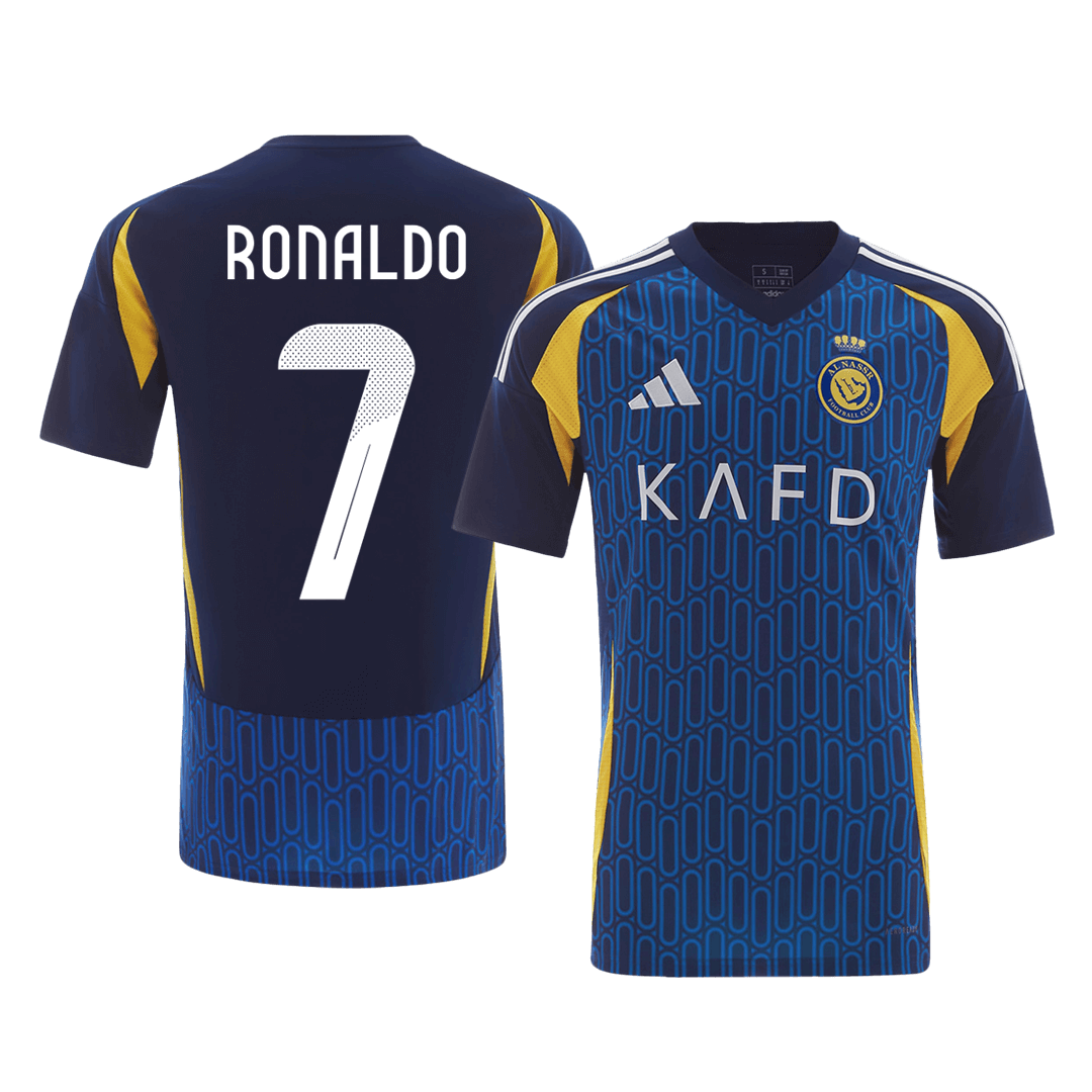 Al-Nassr Ronaldo Soccer Away Jersey 24/25 Men Shirt