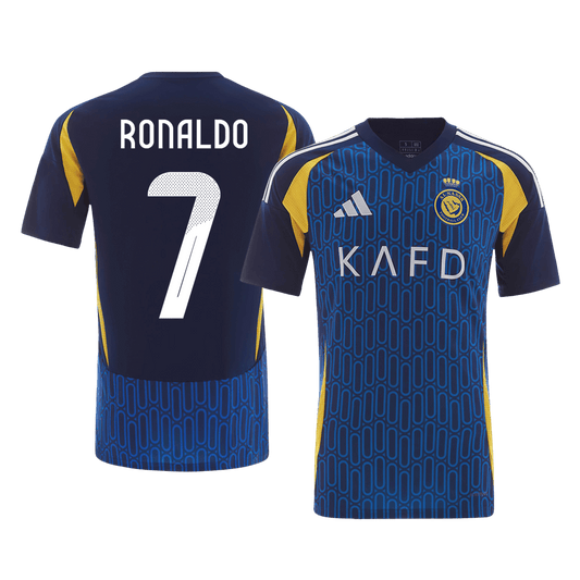 Al-Nassr Ronaldo Soccer Away Jersey 24/25 Men Shirt