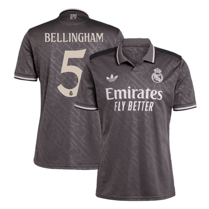 Real Madrid Bellingham Soccer Third Away Jersey 24/25 Men Shirt