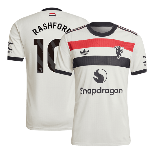 Manchester United Rashford Soccer Third Away Jersey 24/25 Men Shirt