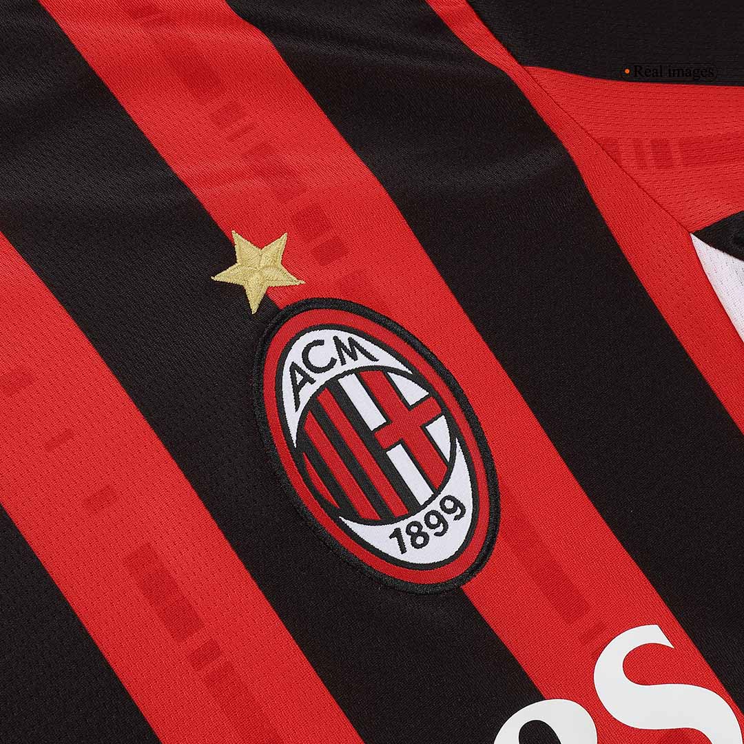 AC Milan Rafa Leao Soccer Home Jersey 24/25 Men Shirt