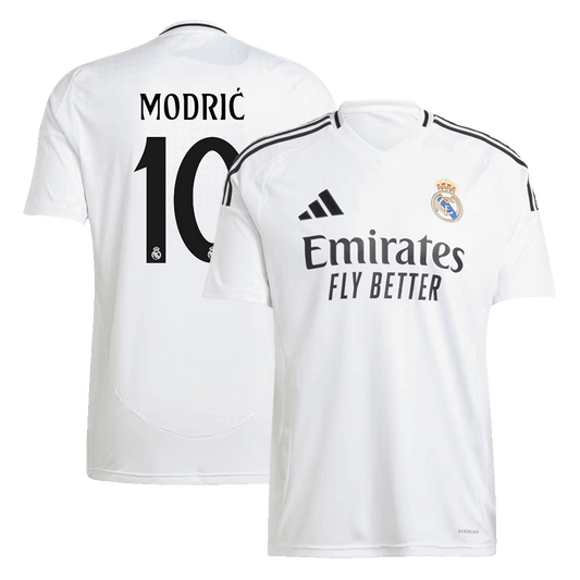 Real Madrid Modrić Soccer Home Jersey 24/25 Men Shirt