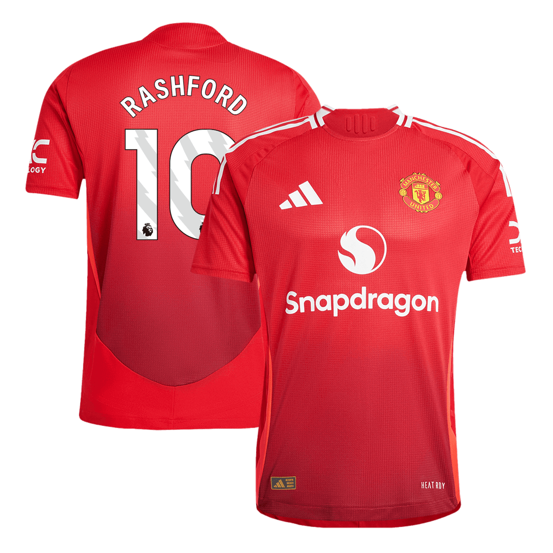 Manchester United Rashford Soccer Home Jersey 24/25 Men Shirt