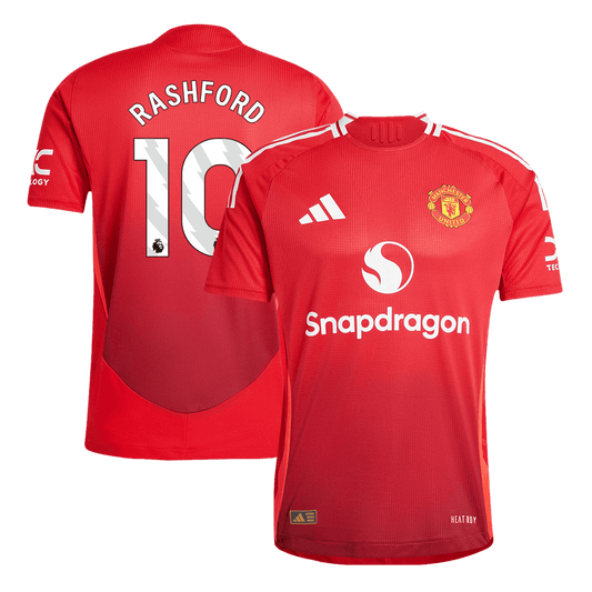 Manchester United Rashford Soccer Home Jersey 24/25 Men Shirt