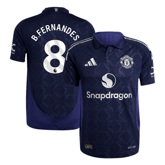 Manchester United B.Fernandes Soccer Away Jersey 24/25 Men Shirt