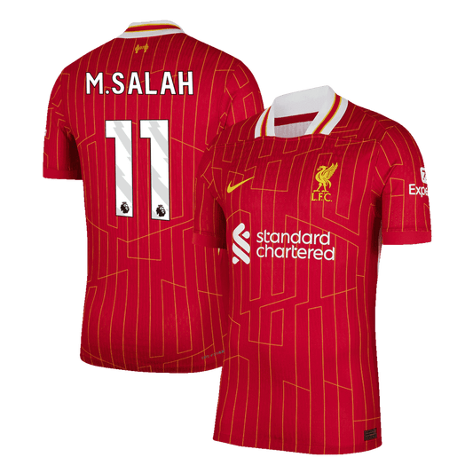 Liverpool M. Salah Soccer Home Jersey 24/25 Men Shirt