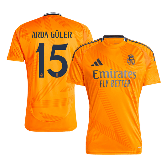 Real Madrid Arda Guler Soccer Away Jersey 24/25 Men Shirt