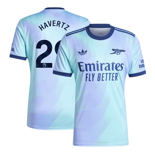 Arsenal Havertz Soccer Third Away Jersey 24/25 Men Shirt