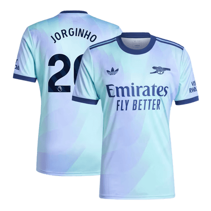 Arsenal Jorginho Soccer Third Away Jersey 24/25 Men Shirt