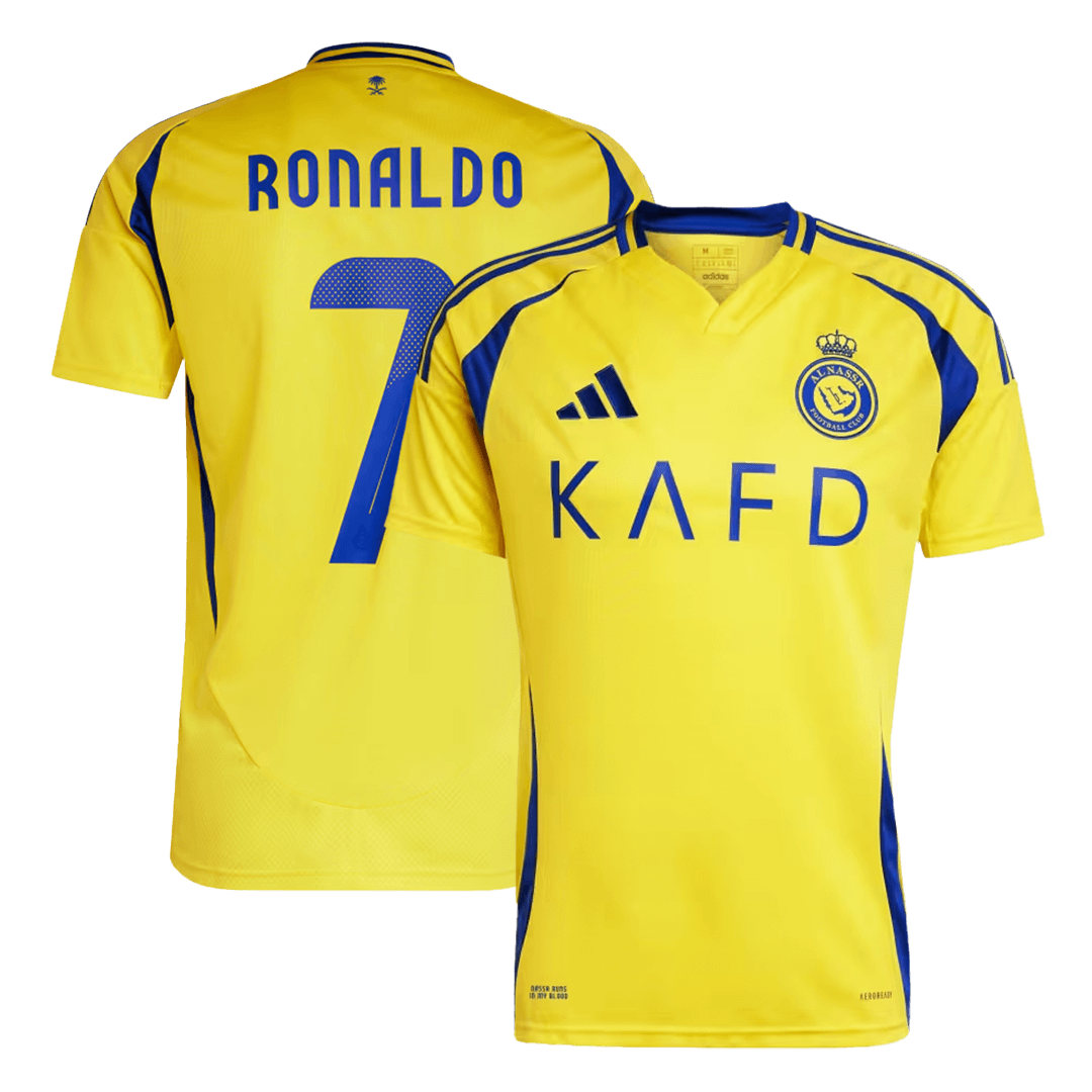 Al-Nassr Ronaldo Soccer Home Jersey 24/25 Men Shirt