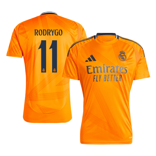 Real Madrid Rodrygo Soccer Away Jersey 24/25 Men Shirt