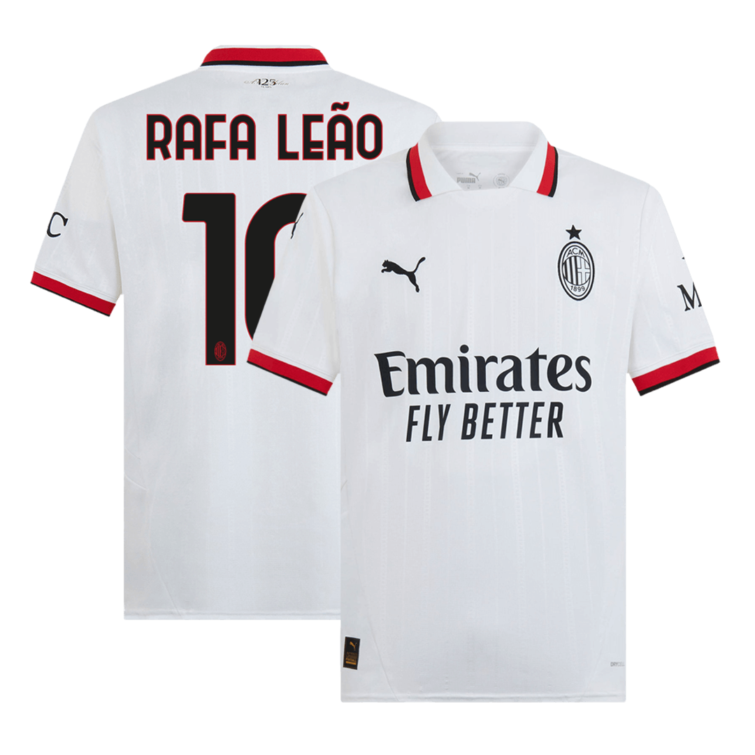 AC Milan Rafa Leao Soccer Away Jersey 24/25 Men Shirt