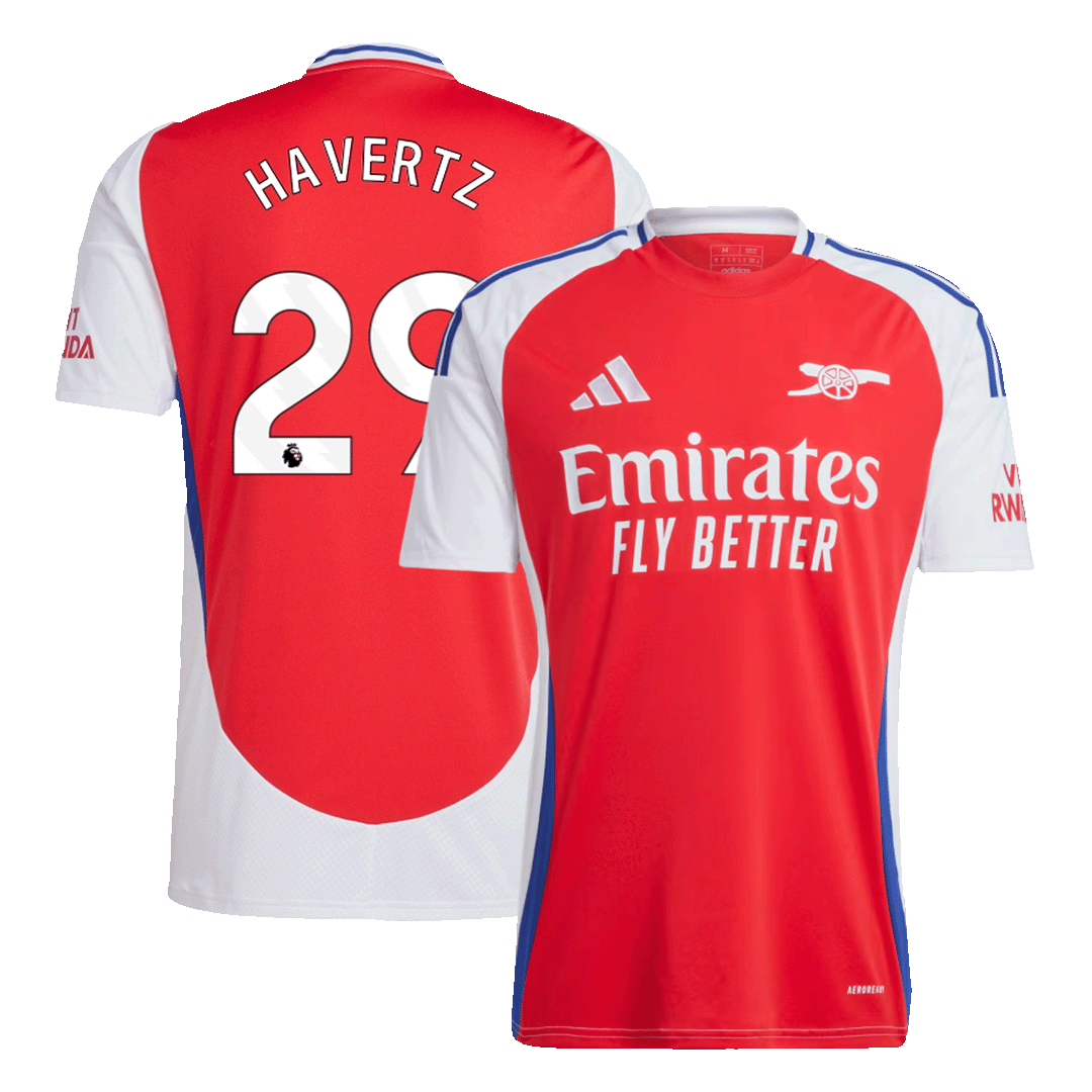 Arsenal Havertz Soccer Home Jersey 24/25 Men Shirt