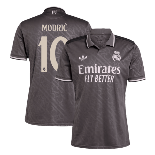 Real Madrid Modrić Soccer Third Away Jersey 24/25 Men Shirt