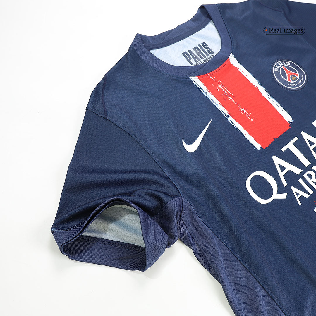 Paris Saint Germain Mbappé Soccer Home Jersey 24/25 Men Shirt