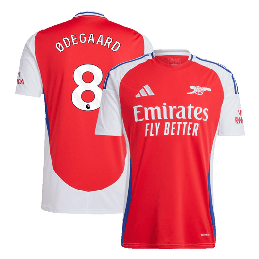 Arsenal Odegaard Soccer Home Jersey 24/25 Men Shirt