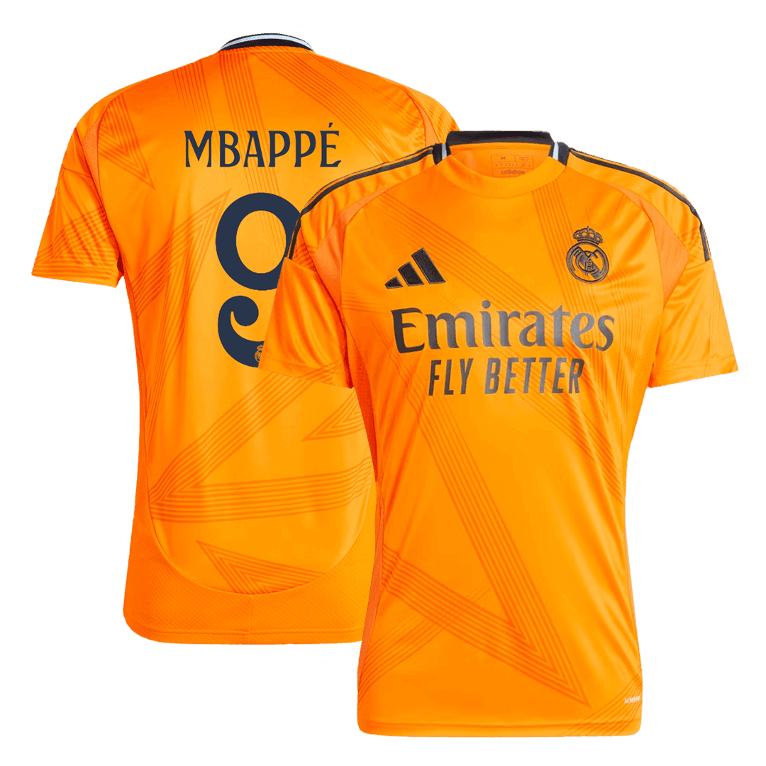 Real Madrid Mbappé Soccer Away Jersey 24/25 Men Shirt