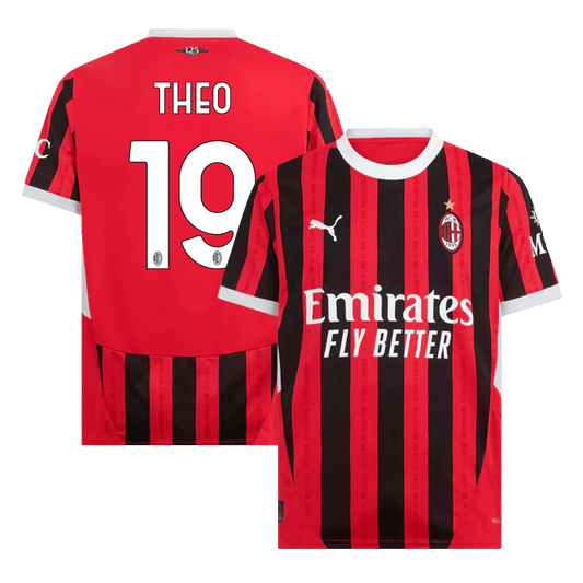 AC Milan Theo Soccer Home Jersey 24/25 Men Shirt