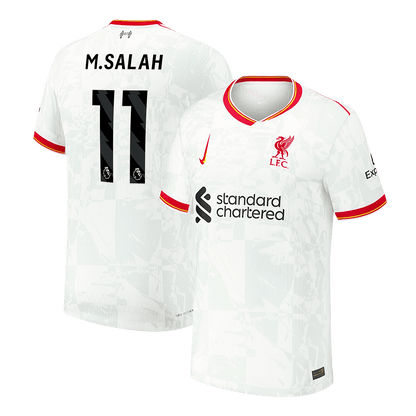 Liverpool M. Salah Soccer Third Away Jersey 24/25 Men Shirt