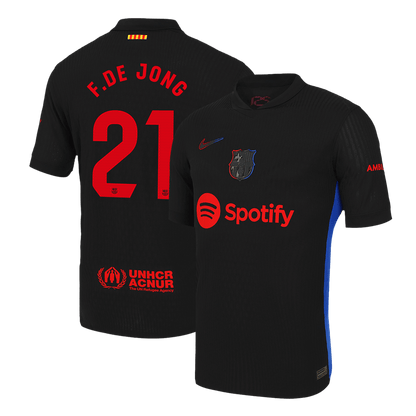 Barcelona Frankie De Jong Soccer Away Jersey 24/25 Men Shirt