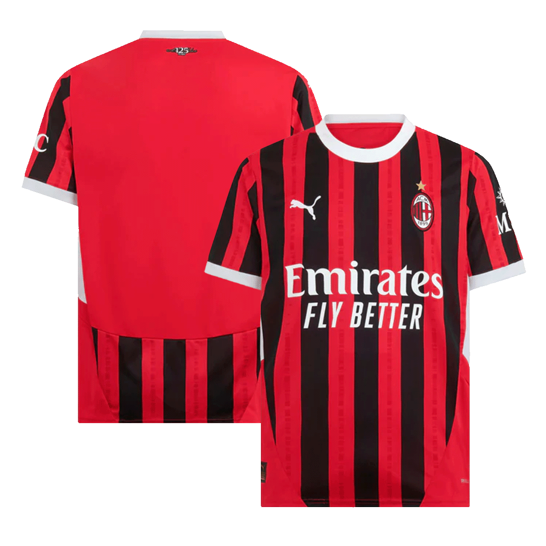 AC Milan Soccer Home Jersey 24/25 Men Shirt