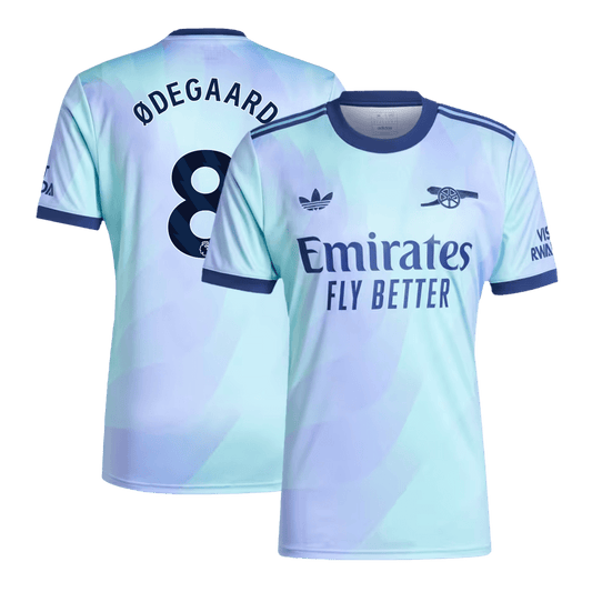 Arsenal Odegaard Soccer Third Away Jersey 24/25 Men Shirt