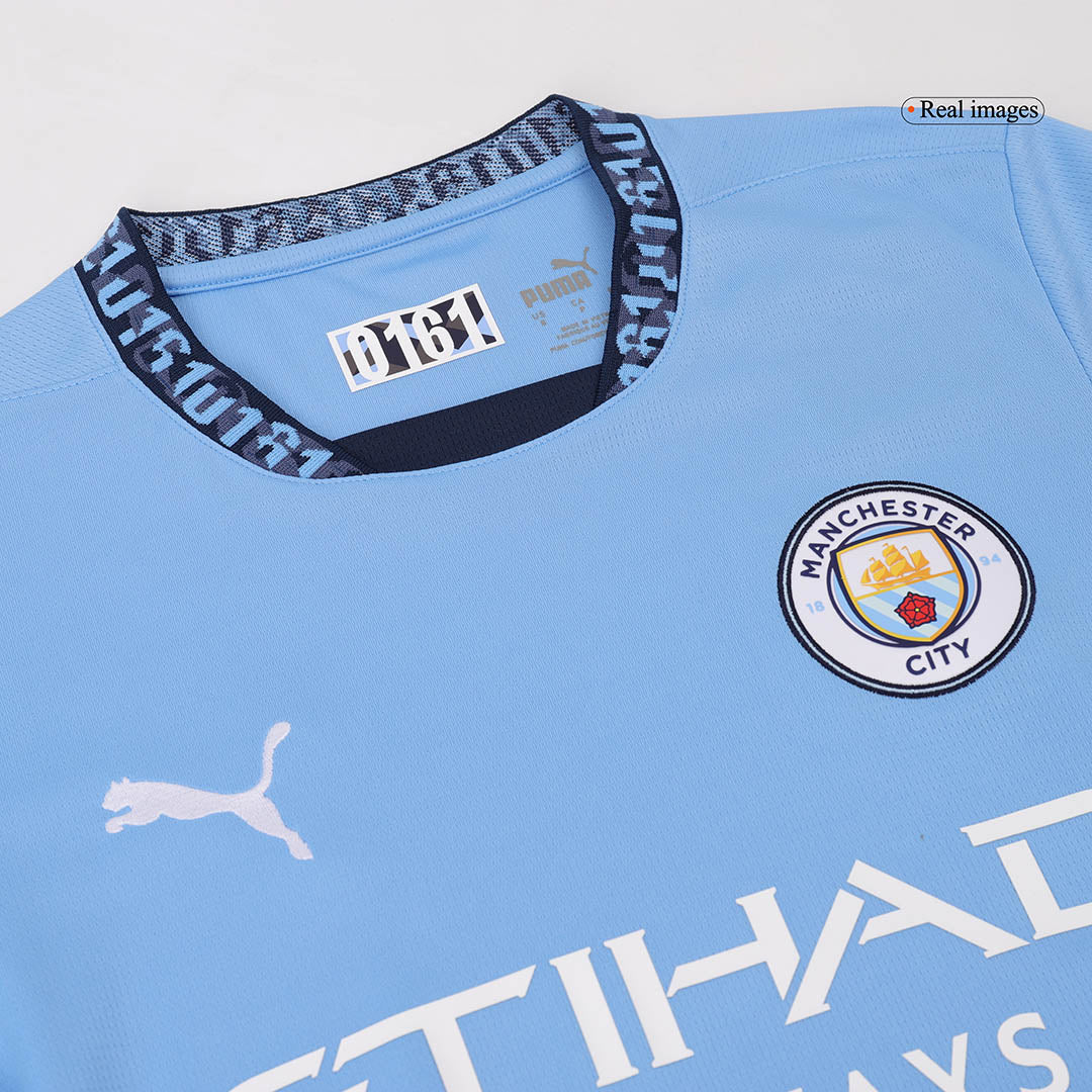 Manchester City De Bruyne Soccer Home Jersey 24/25 Men Shirt