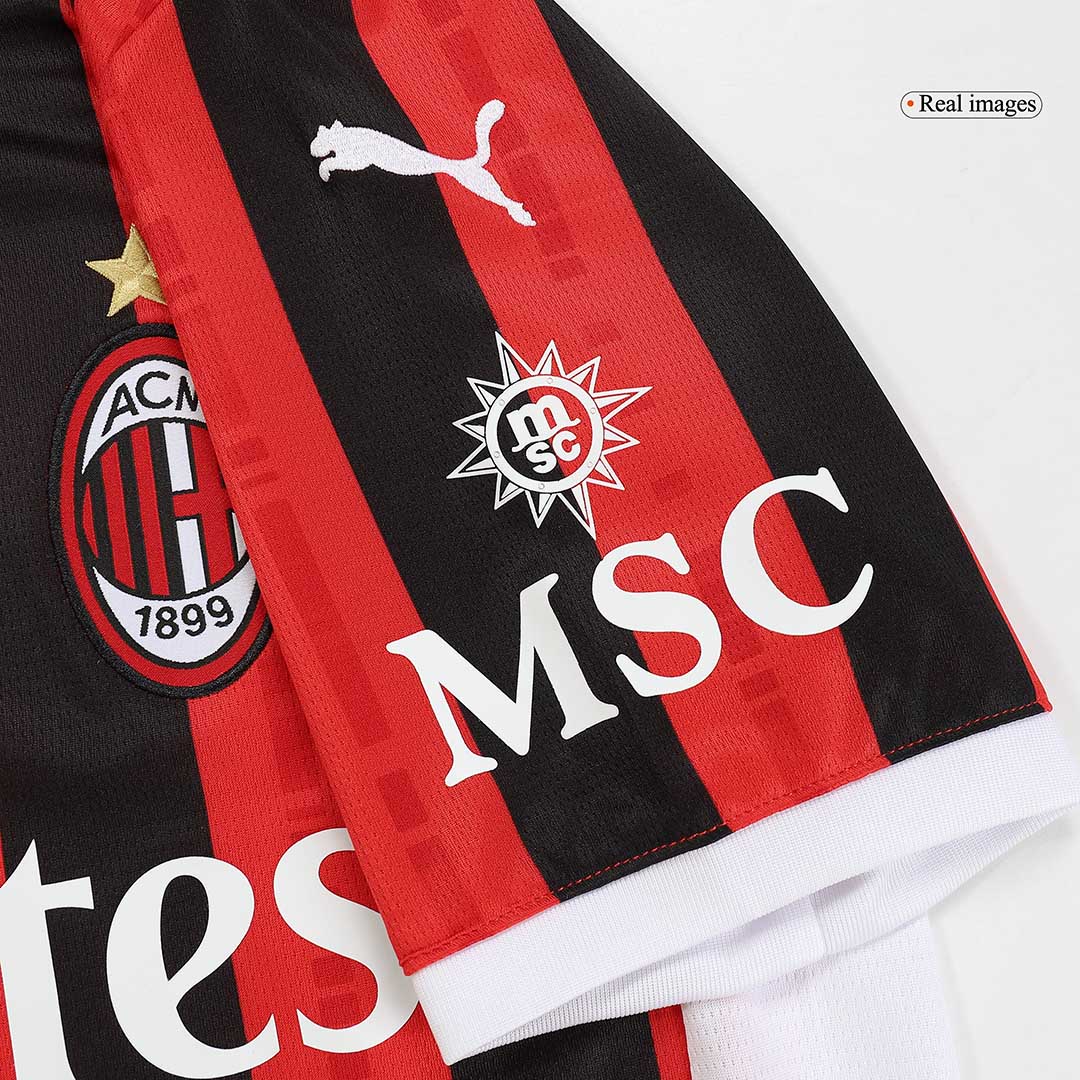 AC Milan Soccer Home Jersey 24/25 Men Shirt